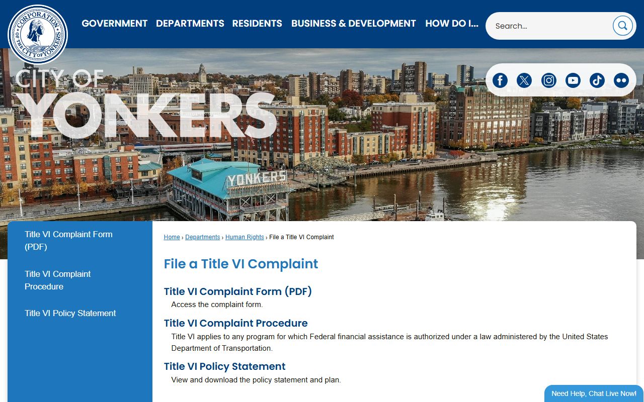 Yonkers Police Department website for jail mugshots and arrest records