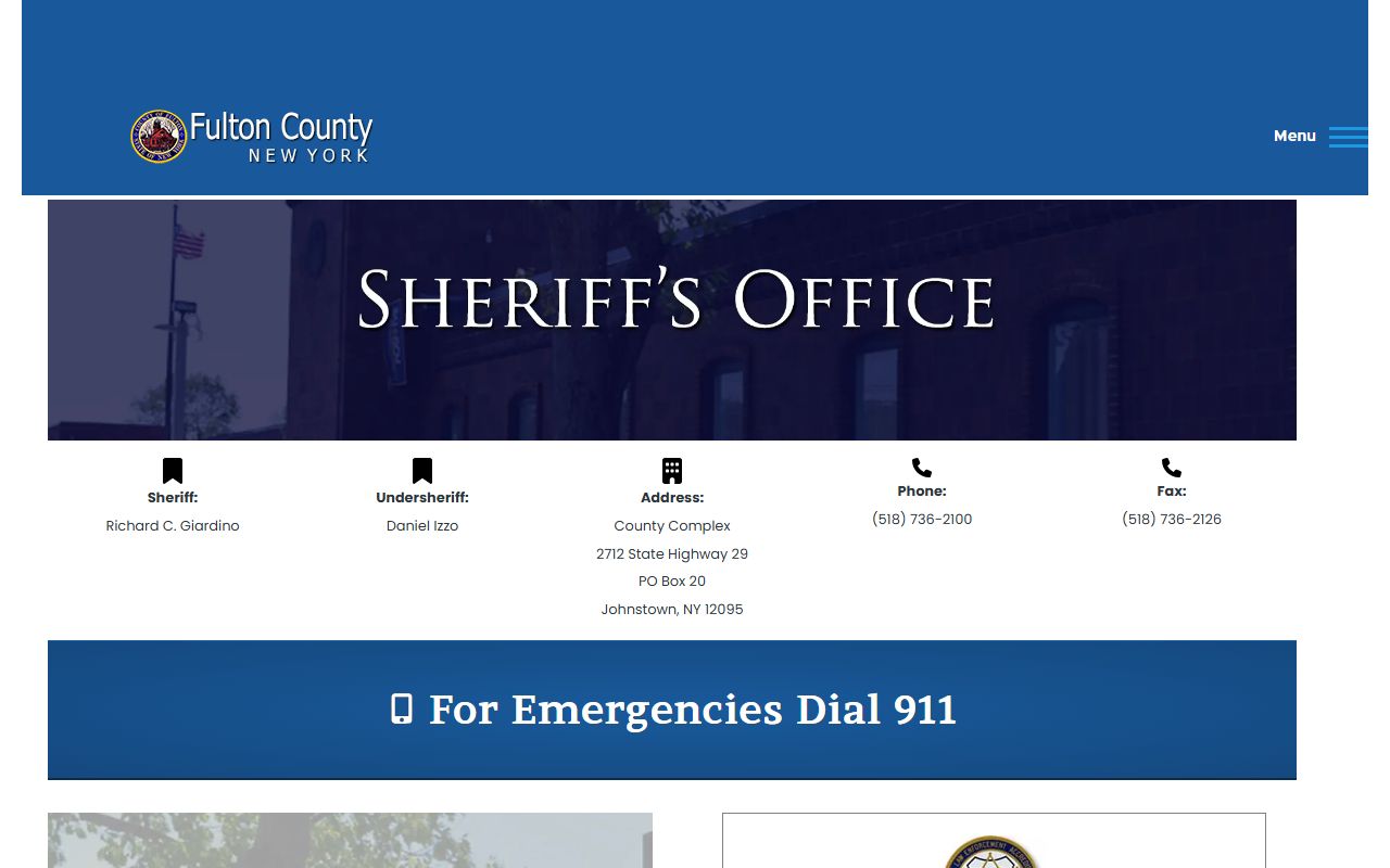 Fulton County Sheriff website for jail mugshots and inmate information